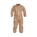 Dupont Tychem 5000 Coveralls with Attached Gloves C3125TTNLG000600 6.0 Each-MDL-REG125TTNLG0