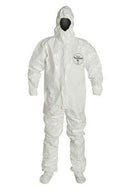 DUPONT Tychem SL 128 Series Coveralls SL128TWH4X000600 6 Each - MDL-REG128TWH4X