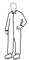 Tyvek 400 Lab Coat - TY212SWH3X003000 - 30 Each - MDL-REG212SWH3XL