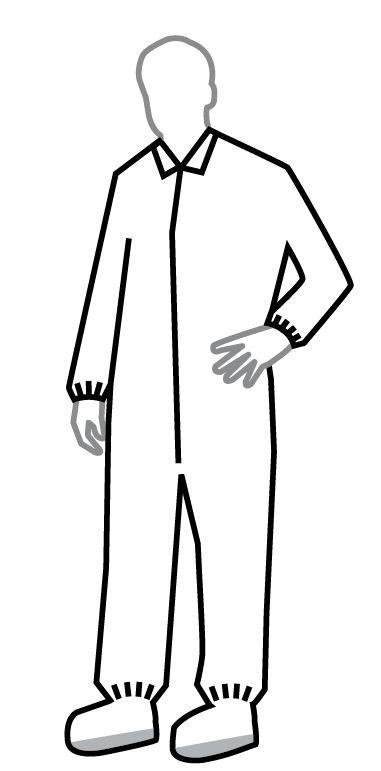 Tyvek 400 Lab Coat - TY212SWH3X003000 - 30 Each - MDL-REG212SWH3XL