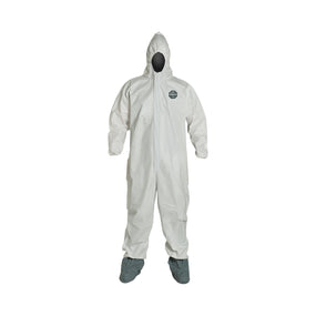 Dupont ProShield NexGen Series 122 White Coveralls with Attached Hood NG122SWH5X002500 25.0 Each-MDL-REG22SWH5X002