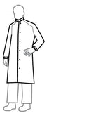 Dupont Tyvek IsoClean Frocks IC262SWHLG00300S - 30.0 Each