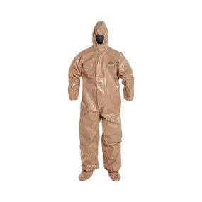 Dupont Tychem 5000 Coveralls with Attached Gloves C3128TTN5X000600 6.0 Each-MDL-REG28TTN5X00