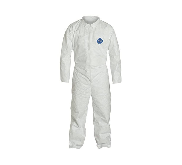 Tyvek 400 Snap Front Coveralls - TY151SWH2X002500 - 25 Each - MDL-REG51SWH2X00