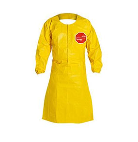 Dupont Tyche Chemically Resistant Sleeved Aprons QC275BYL2X0025HL - 25.0 Each