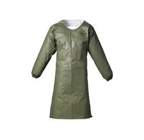 Dupont Tyche Chemically Resistant Sleeved Aprons QS275TGRSM001200 - 12.0 Each