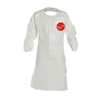 Dupont Tyche Chemically Resistant Sleeved Aprons SL275TWHLG002500 - 25.0 Each