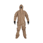 Dupont Tychem 5000 Coveralls with Attached Gloves C3185TTN4X000600 6.0 Each-MDL-REG85TTN4X00