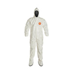Tychem 4000 Chemical-Resistant Coveralls - SL122BWH4X001200 - 12 Each - MDL-REGL122BWH4X