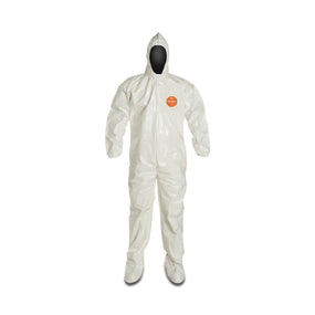 Tychem 4000 Chemical-Resistant Coveralls - SL122BWH4X001200 - 12 Each - MDL-REGL122BWH4X