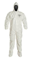 Tychem 4000 Chemical-Resistant Coveralls - SL122BWHLG001200 - 12 Each - MDL-REGL122BWHLG