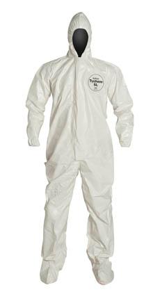 Dupont Clean-Processed Coveralls SL122TWH2X000600 6.0 Each-MDL-REGL122TWH2X