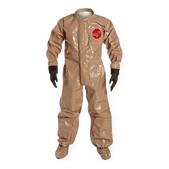 Dupont Tychem 5000 Coveralls with Attached Gloves C3184TTN2X000600 6.0 Each-MDL-REGTN2X000600