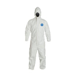 Tyvek 400 Zip Front Coveralls with Hood - TY127SWH7X002500 - 25 Each - MDL-REGTY27SWH7X