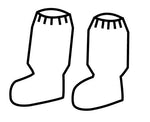 Tyvek 400 Boot Covers - TY454SWH00010000 - 100 Each - MDL-REGTY454SWH00