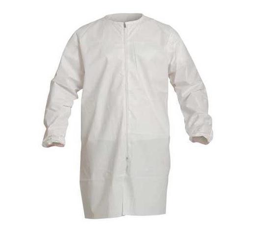 Dupont ProClean Disposable White Cleanroom Class ISO 6 Frocks PC271SWHSM00300B 30.0 Each-MDL-REGWHSM00300B