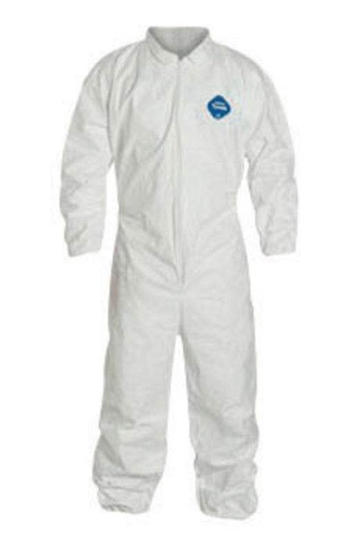 Tyvek 400 Zip Front Coveralls without Hood - TY125SWH7X002500 - 25 Each - MDL-REGY125SWH7X