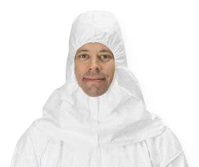 Dupont Tyvek 400 Hood with Elastic Full Face Opening TY657SWH00010000 - 100.0 Each