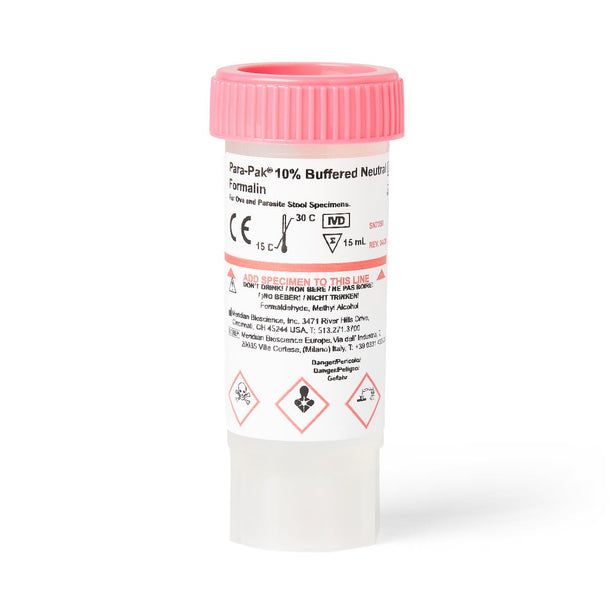 Meridian Bioscience Para-Pak 10% Formalin 900412 - 120.0 Each