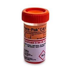 Meridian Bioscience Para-Pak C and S 990620 Vial, Stool Transport, C&S Medium, 1 Ea - MDL-RID990620 - 1 Each