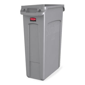 Rubbermaid Slim Jim Recycling Containers - RJH007BLUEEA