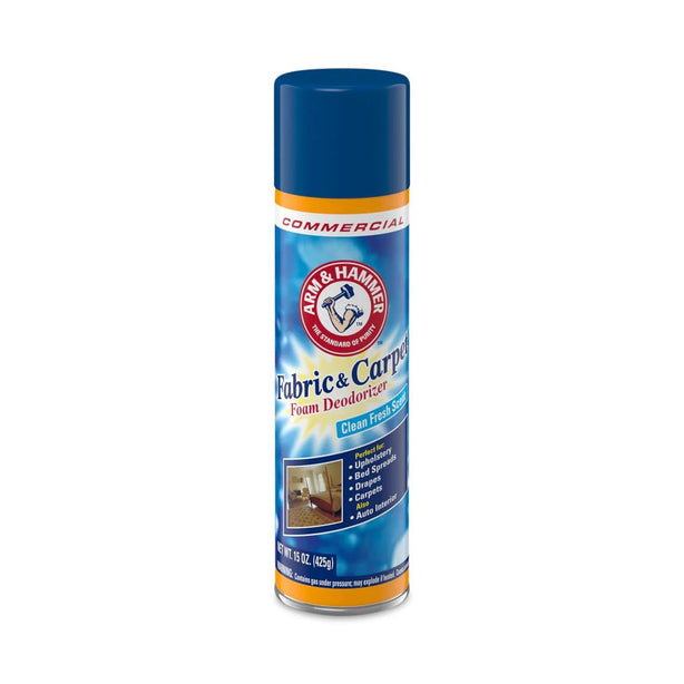 Arm Hammer Fabric and Carpet Foam Deodorizer, 15 oz., Scented - 33200-00514 - 8 Each