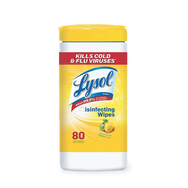 Lysol Multi-Surface Disinfecting Wipes - 77182 - 6 Carton - MDL-RJH77182