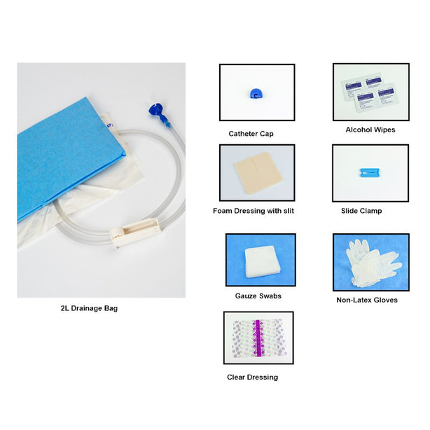 ROCKET MEDICAL PLC Rocket IPC Pleural Drainage Kits and Accessories R51401 5 Each - MDL-RKTR51401