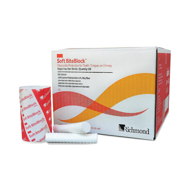 Soft Bite Blocks by Richmond Dental and Medical - 260000 - 360 Each - MDL-RNH260000