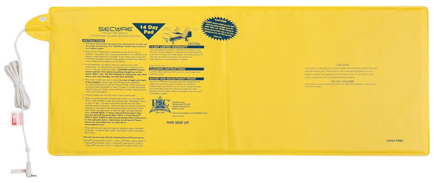 Personal Safety Fall Management -14 Bed Sensor Pad 14 Day Warranty 12" x 30" - 1 Each
