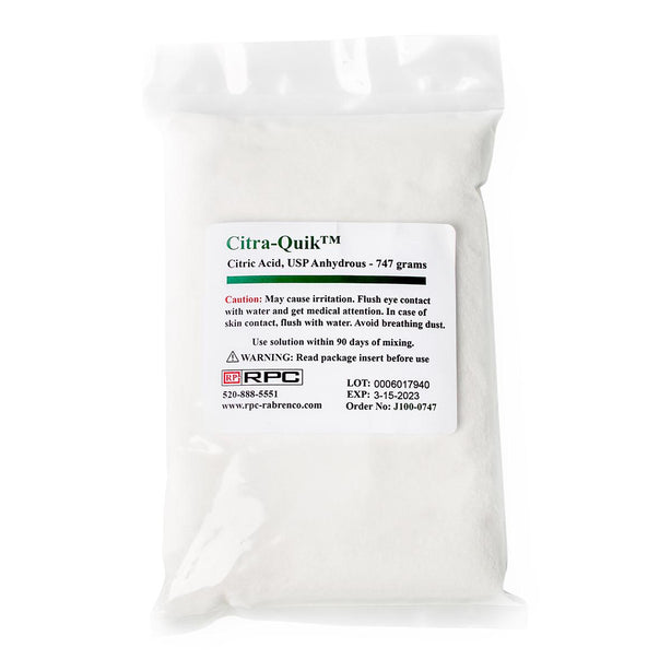 Rpc Citra-Quik Citric Acid J100-0747 20.0 Bag-MDL-RPCJ1000747