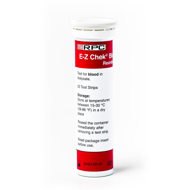 Rpc K100-0114 - E-Z Chek Blood Leak Test Strips, 25 per Bottle - MDL-RPCK1000114