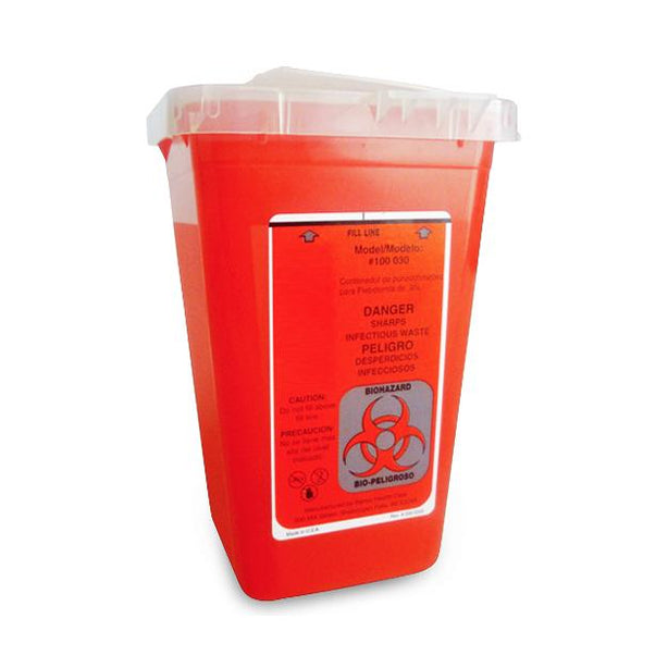 RESEARCH PRODUCTS INTL CORP RPI Medium Biohazard Container 102032 2 Each - MDL-RPI102032