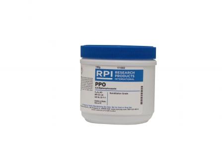 Research Intl 111002 PPo, 2, 5-Diphenyloxazole (Scintillation Grade) 100 g - MDL-RPI111002 - 1 Each