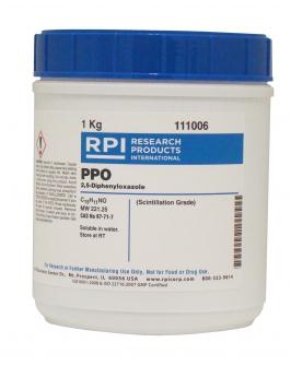 Research Products Intl Corp PPo 2, 5-Diphenyloxazole (Scintillation Grade) 111006 - 1.0 Each - MDL-RPI111006