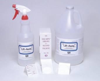 Research Int'l 114005 Lift-Away Concentrated Radioactivity Decontaminant, 100mL Spray Bottle, 6 per Pkg - MDL-RPI114005 - 6 Each