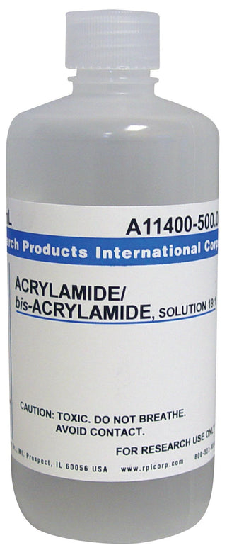 Research Products Intl Corp Acrylamide / BIS-Acrylamide A11400-500.0 - 1.0 Each