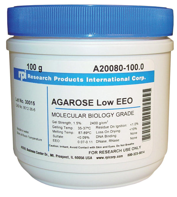 Research Products Intl Corp Research Products Internation Agarose A20080-100.0 - 1.0 Each - MDL-RPIA20080100