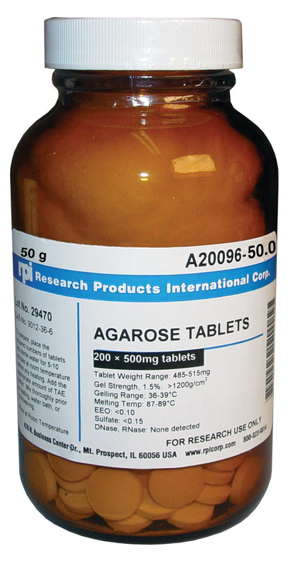 Research Products Intl Corp Research Products Internation Agarose A20096-50.0 - 1.0 Each - MDL-RPIA20096500