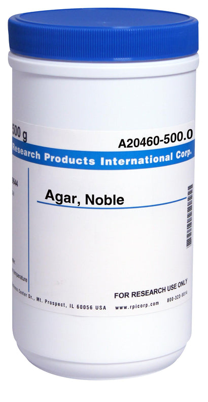 Research Products Intl Corp Agar Nobel A20460-500.0 - 1.0 Each - MDL-RPIA20460500