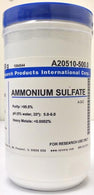 Research Intl A20510-500.0 Ammonium Sulfate, 500 g - MDL-RPIA20510500 - 1 Each