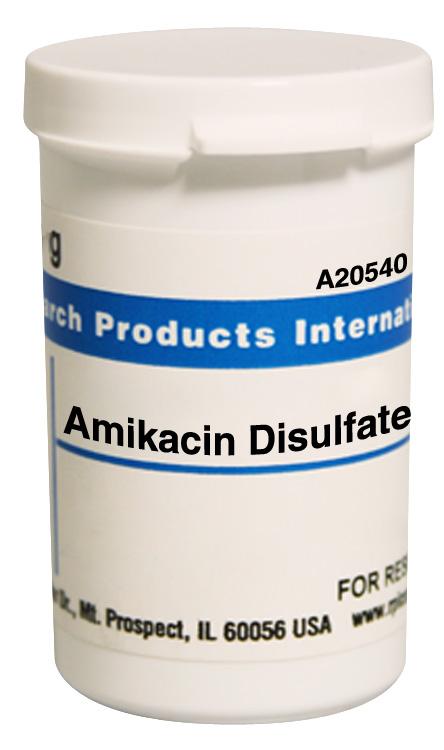 Research Products Intl Corp Amikacin Sulfate A20540-25.0 - 1.0 Each
