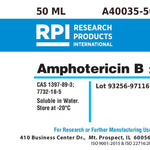 Research Products Intl Corp Amphotericin B A40035-50.0 - 1.0 Each