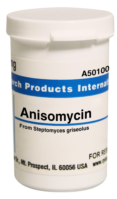 Research Products Intl Corp Anisomycin A50100-0.1 - 1.0 Each - MDL-RPIA5010001