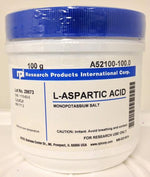 Research Intl A52100-100.0 L-Aspartic Acid, Monopotassium Salt, 100 g - MDL-RPIA52100100 - 1 Each