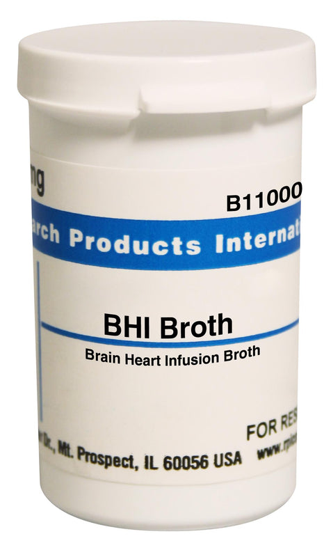 Brain Heart Infusion Broth - B11000-500.0 - 1 Each - MDL-RPIB11000500
