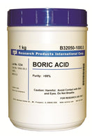 Research Products Intl Corp Boric Acid B32050-1000.0 - 1.0 Each - MDL-RPIB320501000
