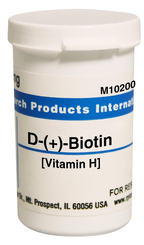Research Products Intl Corp D (+)-Biotin (Vitamin H) B40040-0.5 - 1.0 Each
