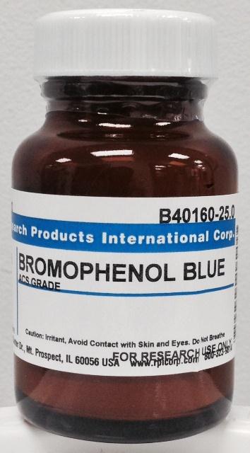 Research Products Intl Corp Bromophenol Blue ACS B40160-25.0 - 1.0 Each
