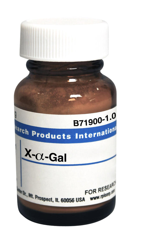 Research Intl 5-Bromo-4-Chloro-3-Indolyl- B71900-1.0 X-Alpha-Gal, 5-Bromo-4-Chloro-3-Indolyl-Alpha-D-Galactoside, 1 g - MDL-RPIB7190010 - 1 Each